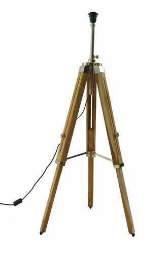 Nautical floor lamp - floor, wooden