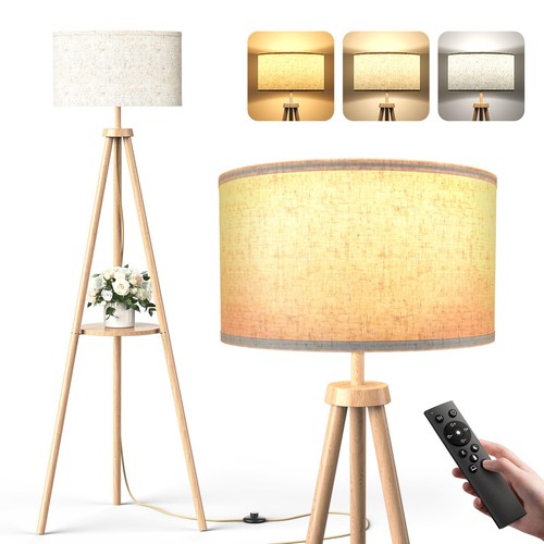Tripod floor lamp with storage - tripod,