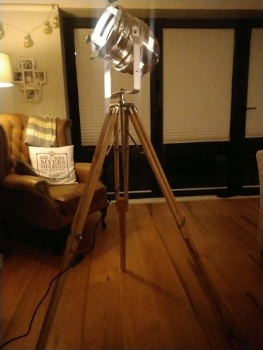 Retro chic floor - lamp, short