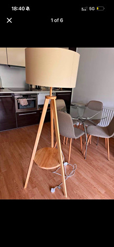 Modern tripod wooden floor - tripod,