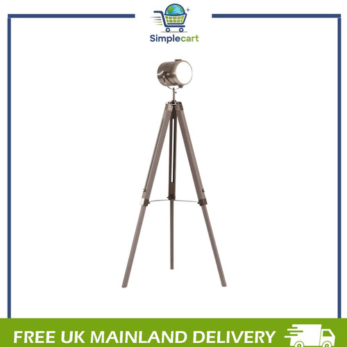 Vintage tripod floor lamp - tripod,