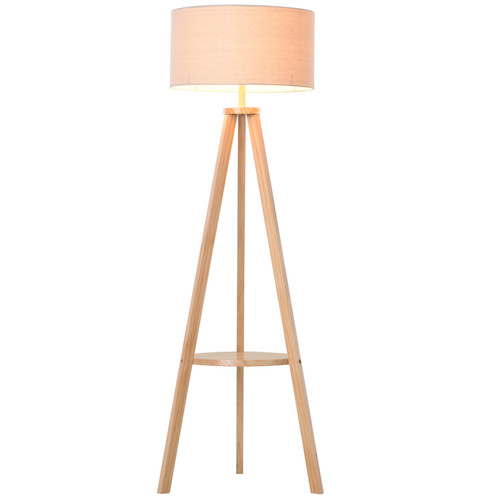 Tripod floor lamp shelf - tripod,