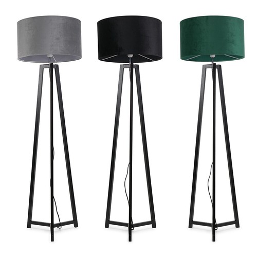 Modern black wooden tripod - black,