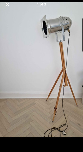 Tripod floor lamp spotlight - floor,