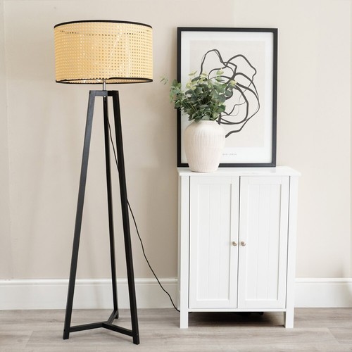 Modern black wooden tripod - modern,