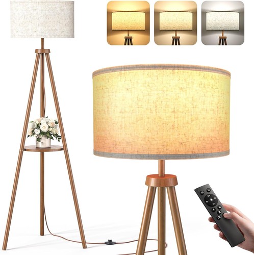 Tripod floor lamp with - floor,