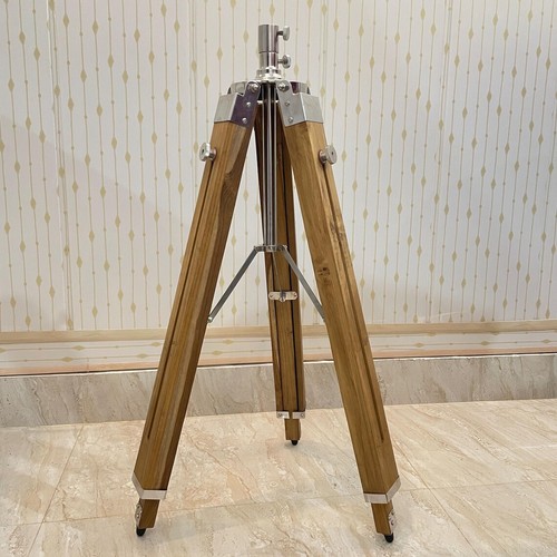 Teak wood tripod floor - teak,