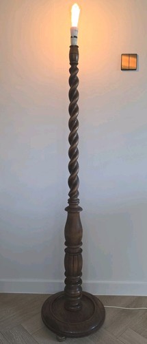 Vintage solid wood twisted - solid,