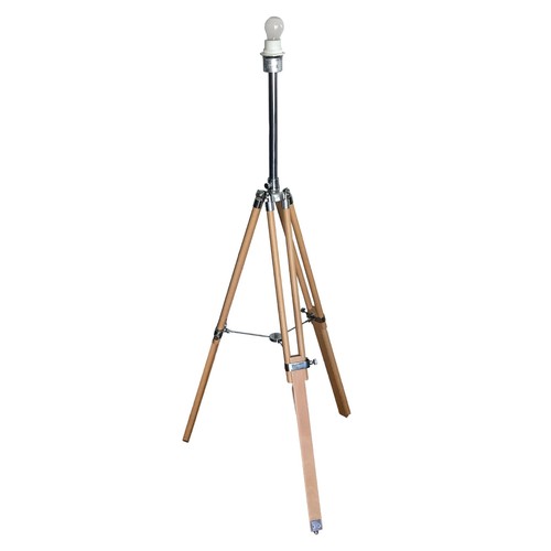 Wooden tripod floor - wooden, from