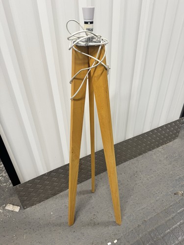 Retro used wooden - used, tripod